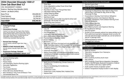 2026 Chevrolet Silverado 1500 LT