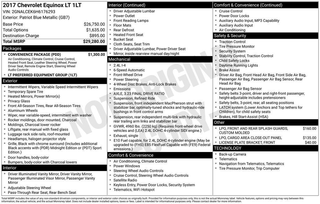 2017 Chevrolet Equinox LT