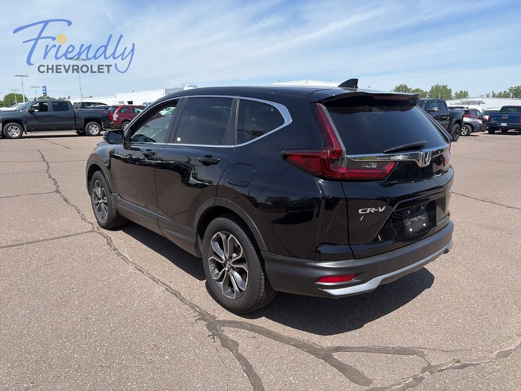 Used 2021 Honda CR-V EX with VIN 2HKRW2H53MH668143 for sale in Fridley, Minnesota
