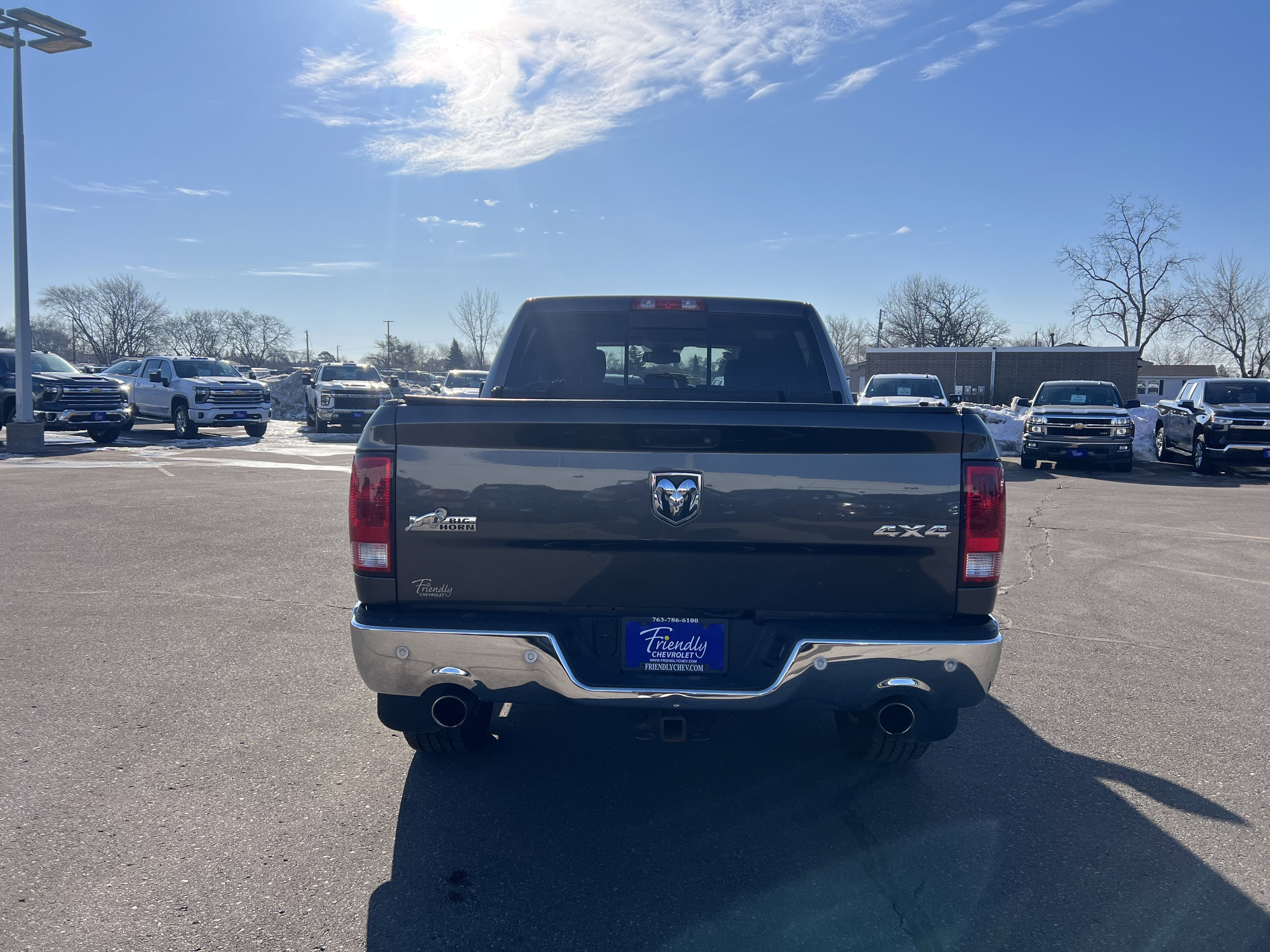 2017 RAM 1500 Big Horn Crew Cab 4x4 5'7" Box