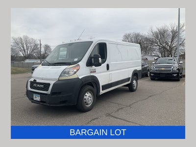 2019 RAM ProMaster 1500 Cargo Van Low Roof 136" WB