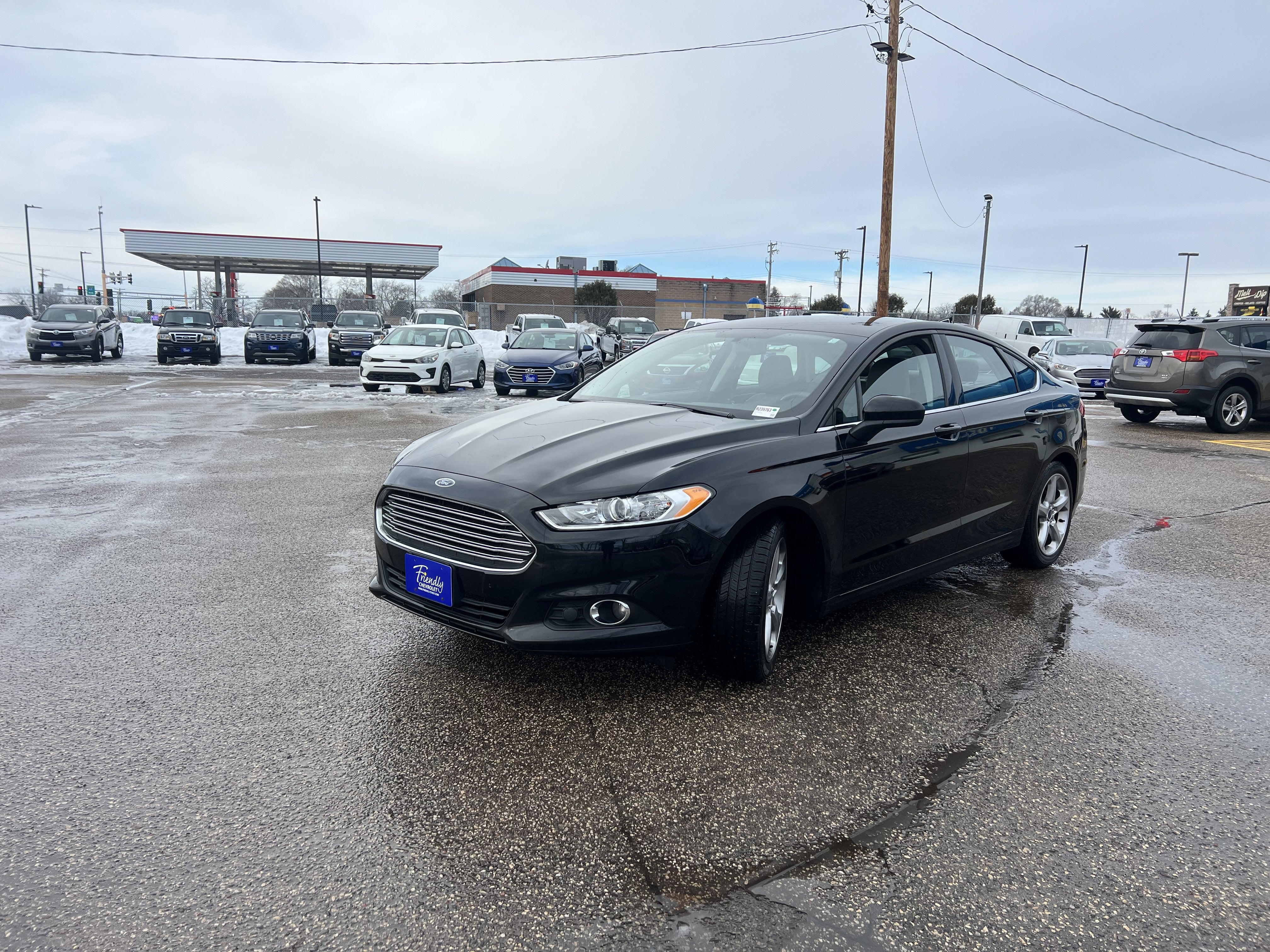 Used 2016 Ford Fusion S with VIN 3FA6P0G75GR239763 for sale in Fridley, Minnesota