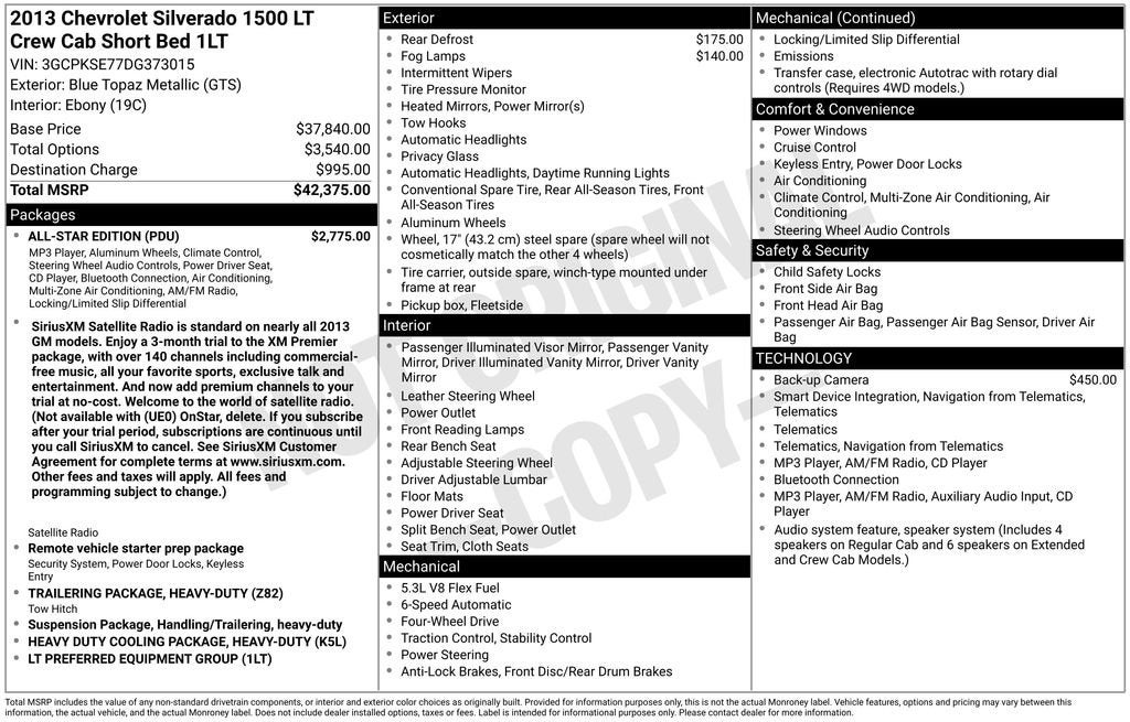 2013 Chevrolet Silverado 1500 LT