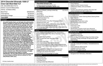 2014 Chevrolet Silverado 1500 LT