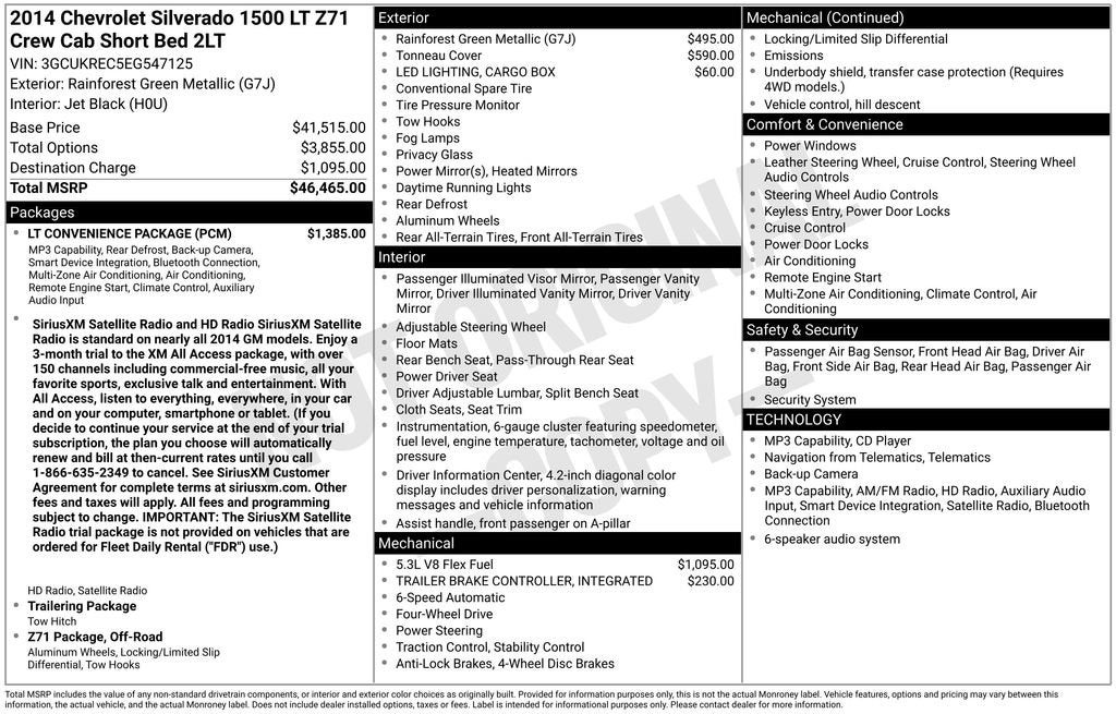 2014 Chevrolet Silverado 1500 LT