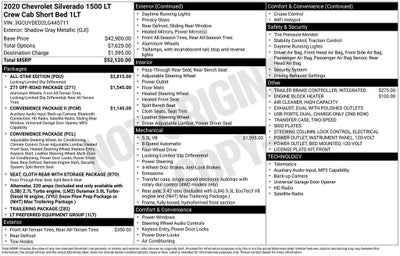 2020 Chevrolet Silverado 1500 LT