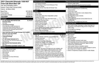 2021 Chevrolet Silverado 1500 RST