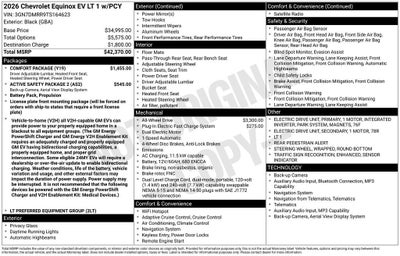 2026 Chevrolet Equinox EV LT
