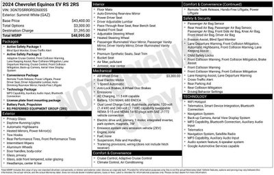 2024 Chevrolet Equinox EV 2RS