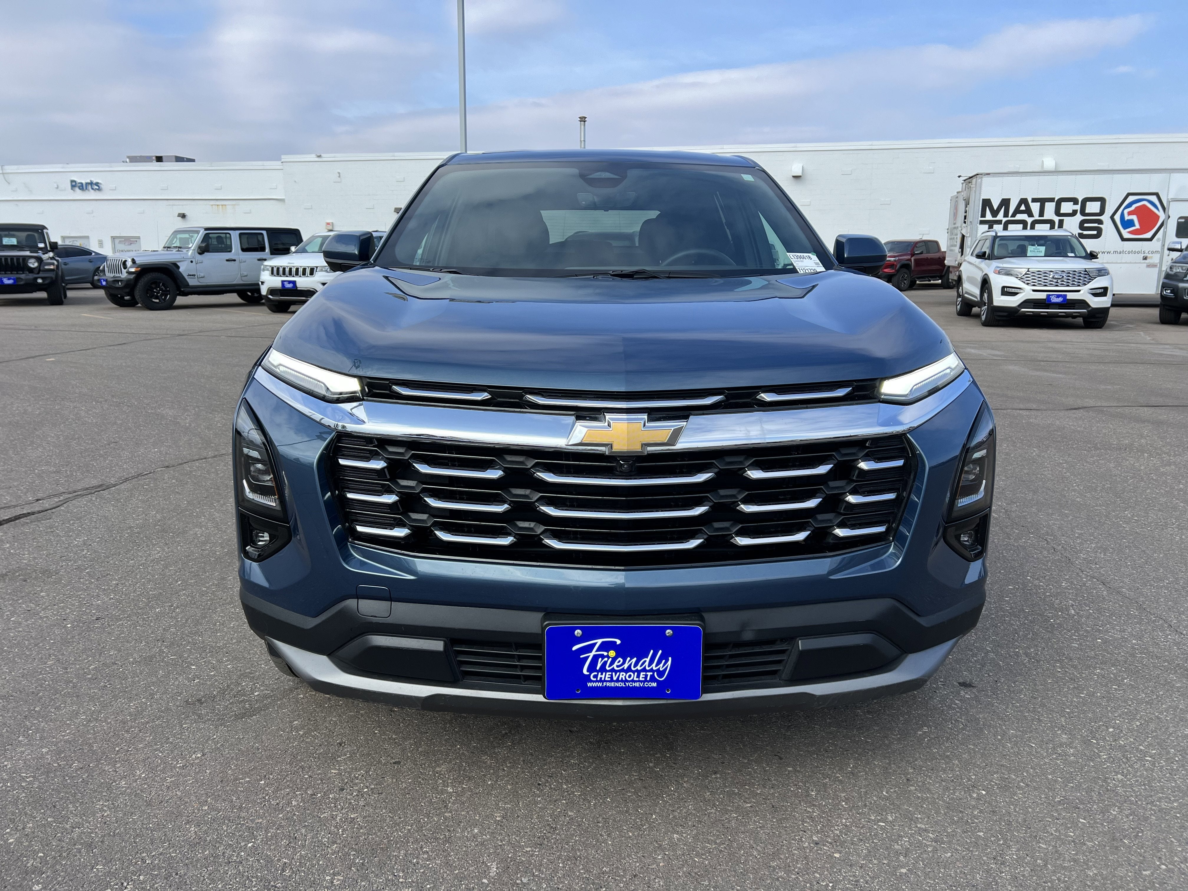 Used 2025 Chevrolet Equinox LT with VIN 3GNAXHEG0SL139661 for sale in Fridley, Minnesota