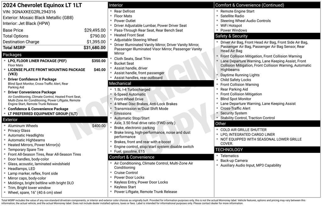 2024 Chevrolet Equinox LT