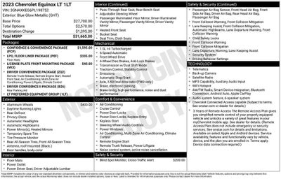 2023 Chevrolet Equinox LT