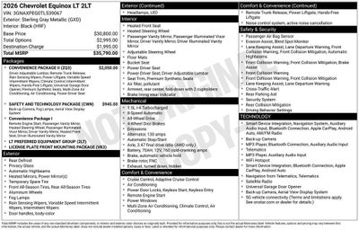 2026 Chevrolet Equinox LT