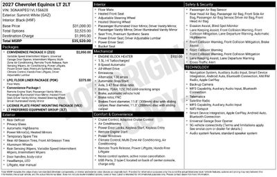 2027 Chevrolet Equinox LT