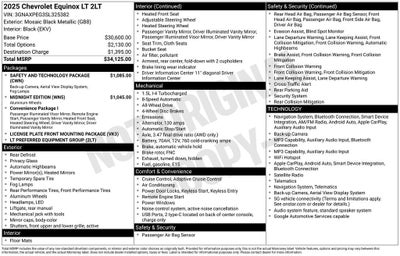 2025 Chevrolet Equinox LT
