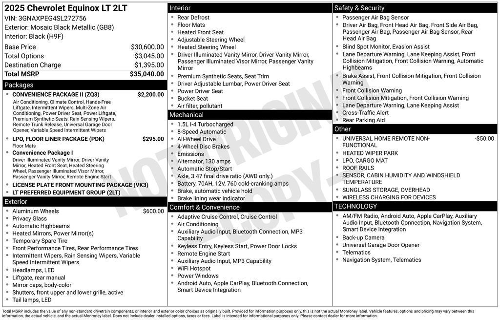 2025 Chevrolet Equinox LT