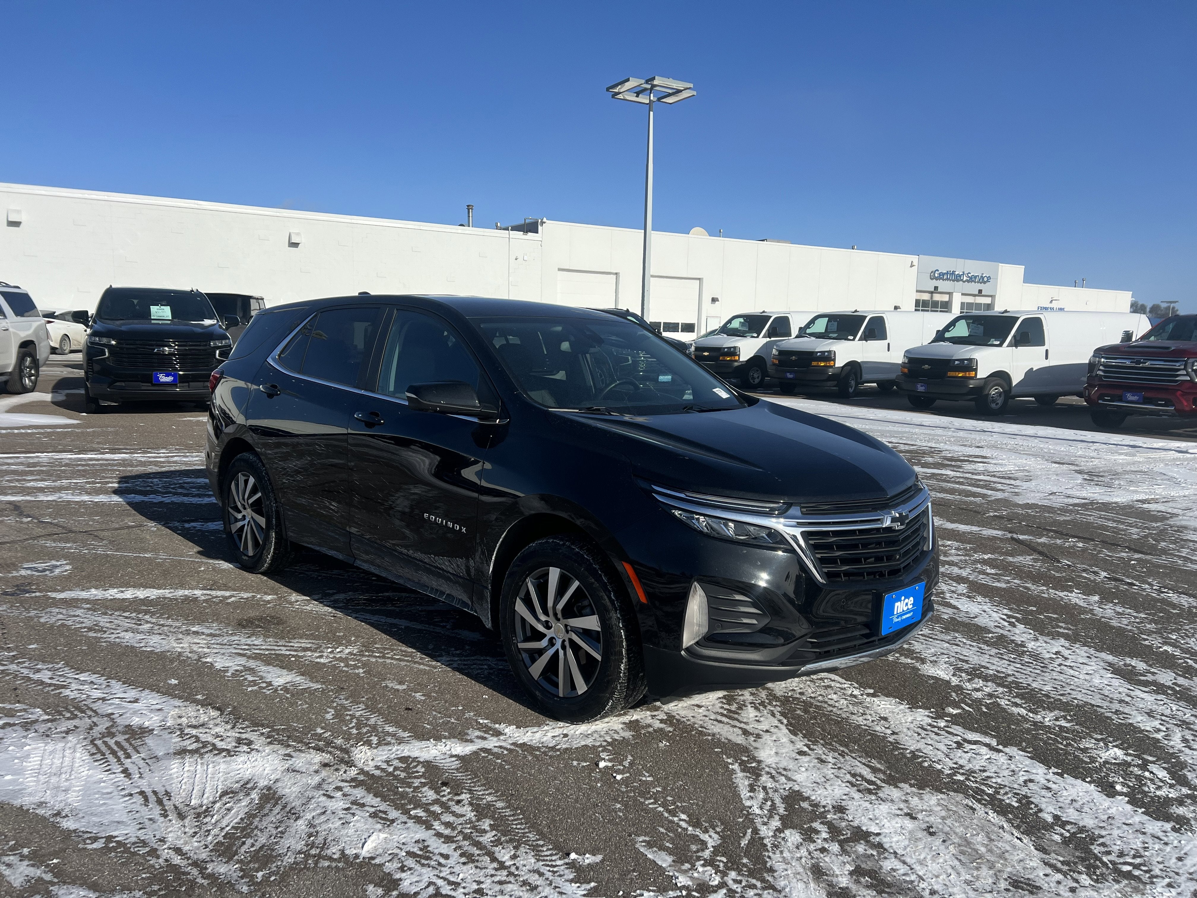 Used 2023 Chevrolet Equinox LT with VIN 3GNAXUEG0PL170778 for sale in Fridley, Minnesota