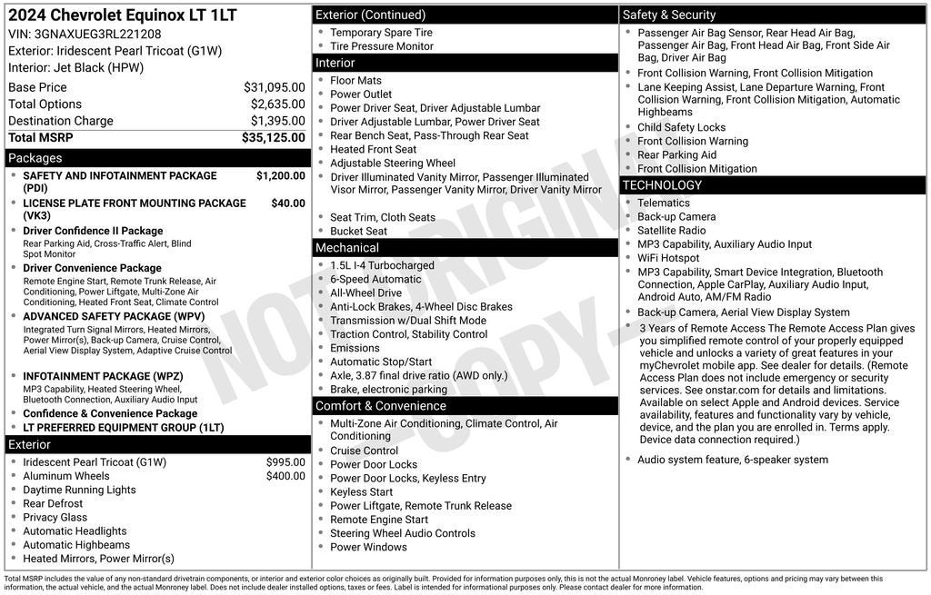 2024 Chevrolet Equinox LT