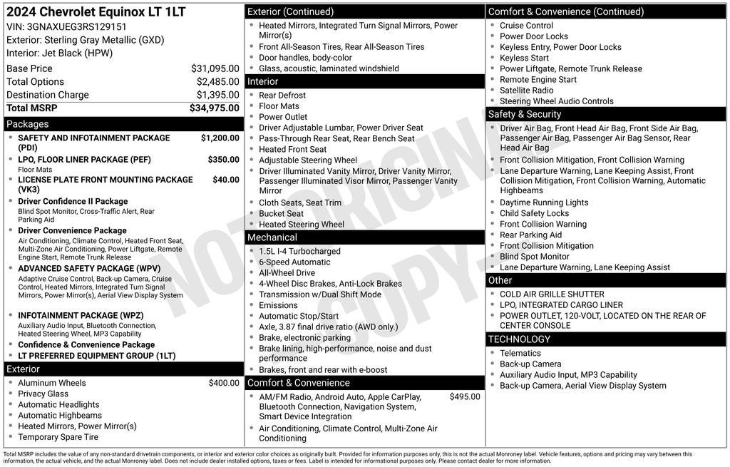 2024 Chevrolet Equinox LT