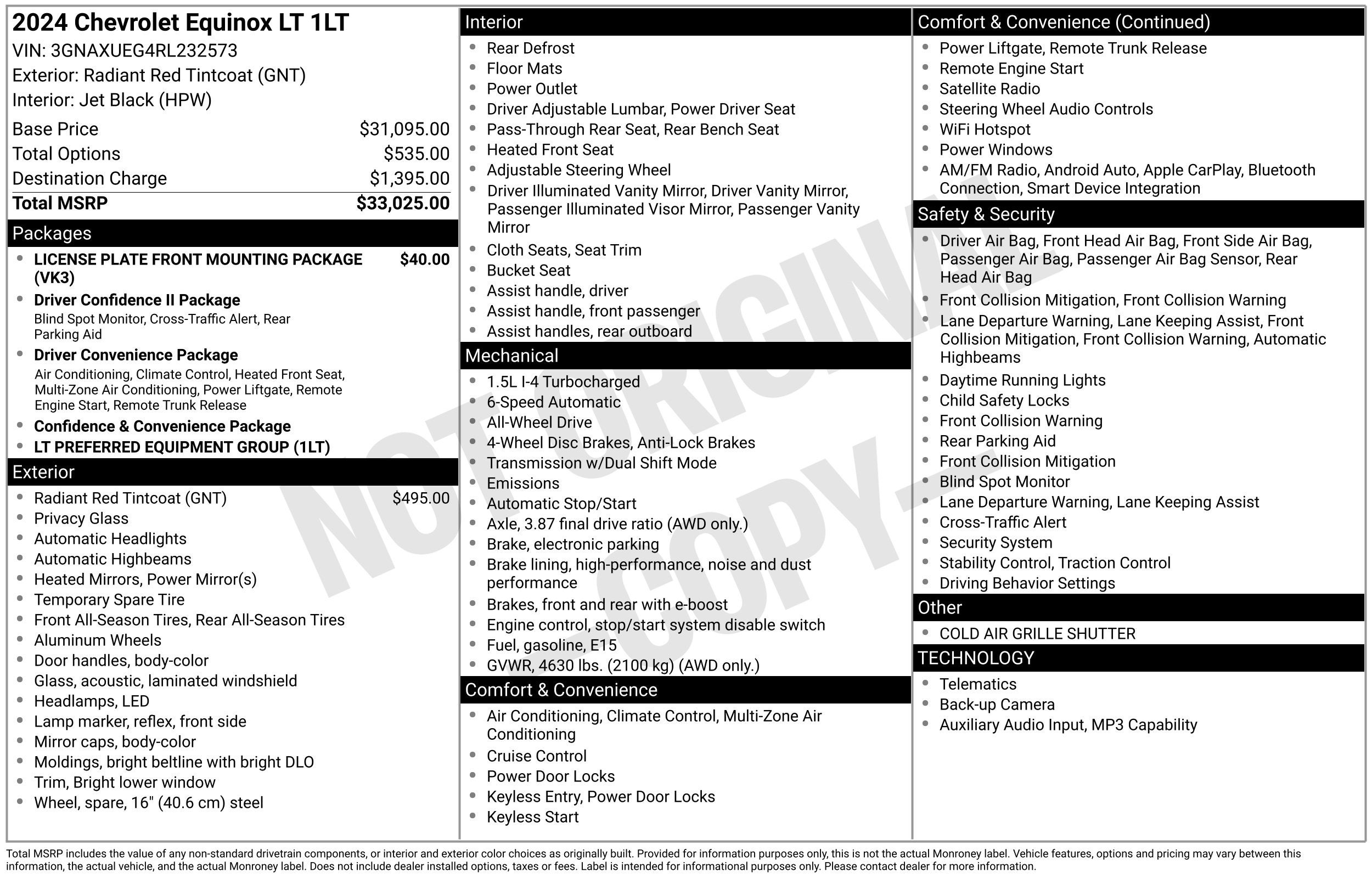 2024 Chevrolet Equinox LT