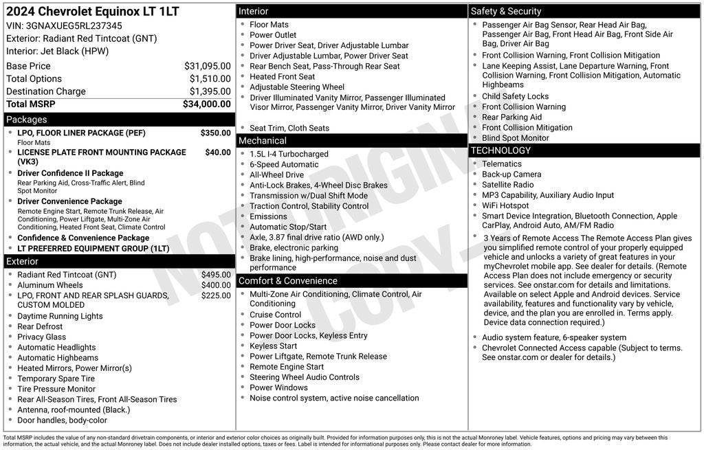 2024 Chevrolet Equinox LT