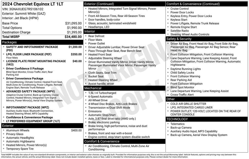2024 Chevrolet Equinox LT