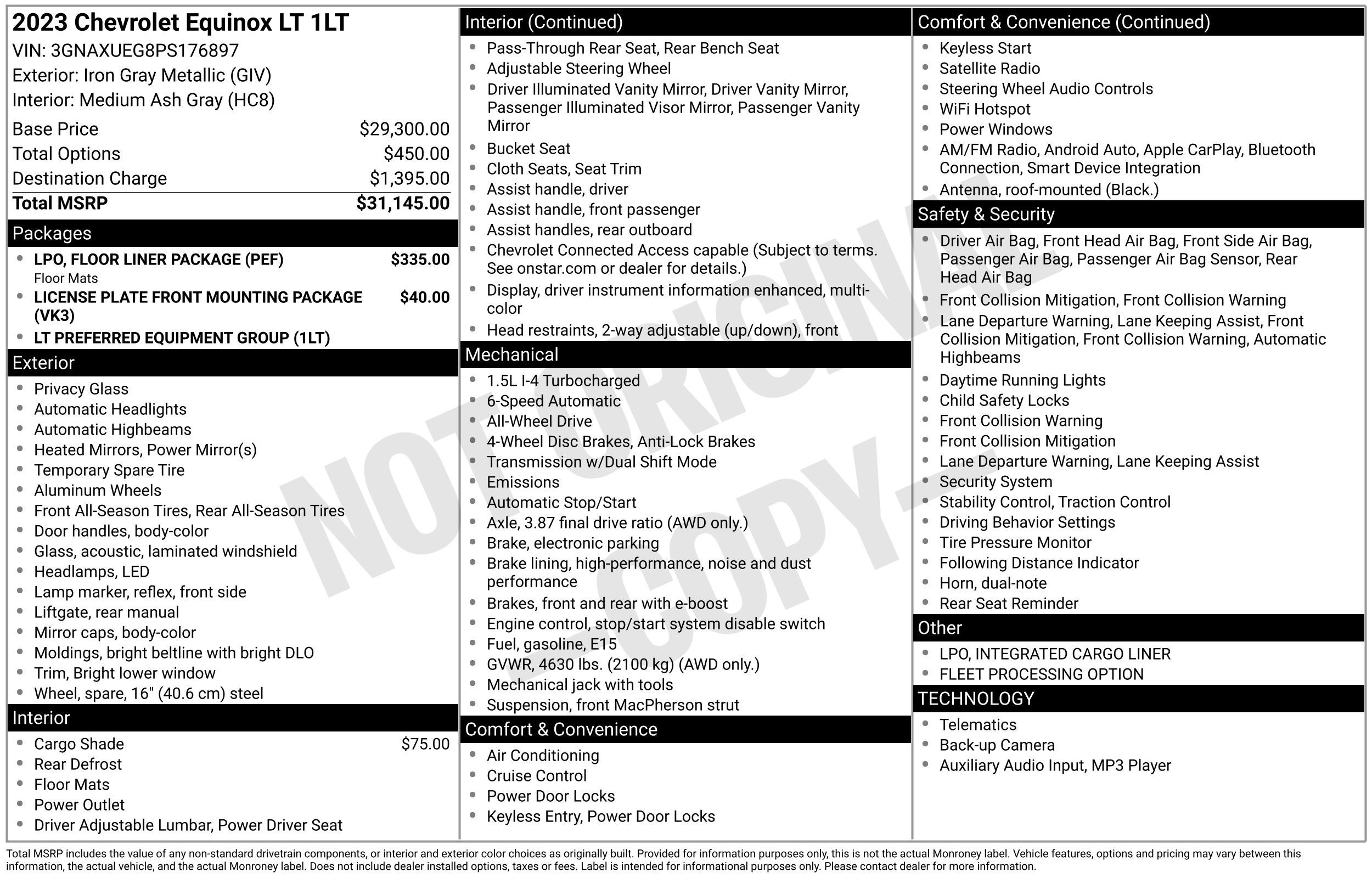 2023 Chevrolet Equinox LT