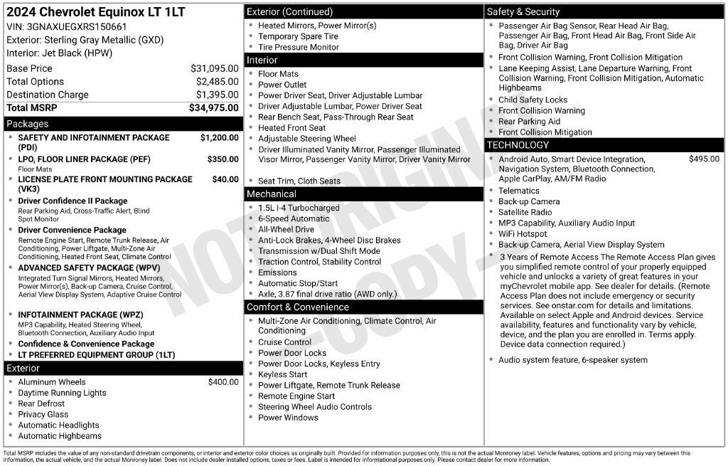2024 Chevrolet Equinox LT