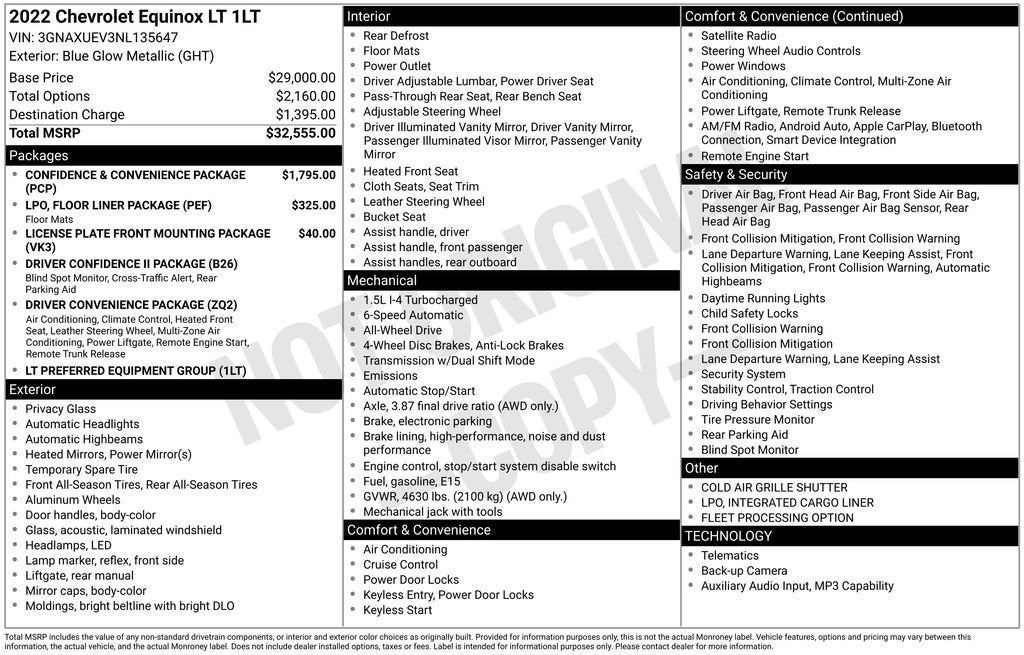 2022 Chevrolet Equinox LT