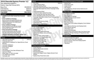 2018 Chevrolet Equinox Premier