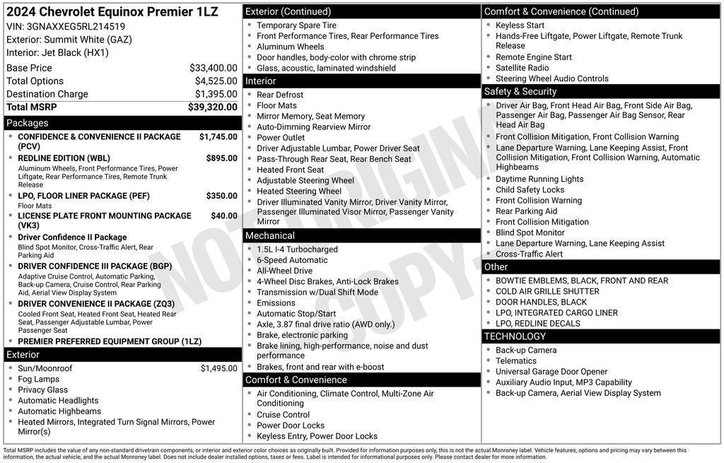 2024 Chevrolet Equinox Premier