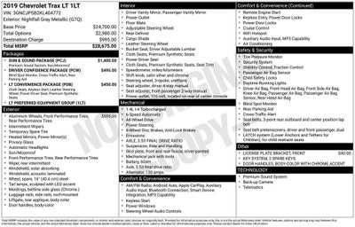 2019 Chevrolet Trax LT
