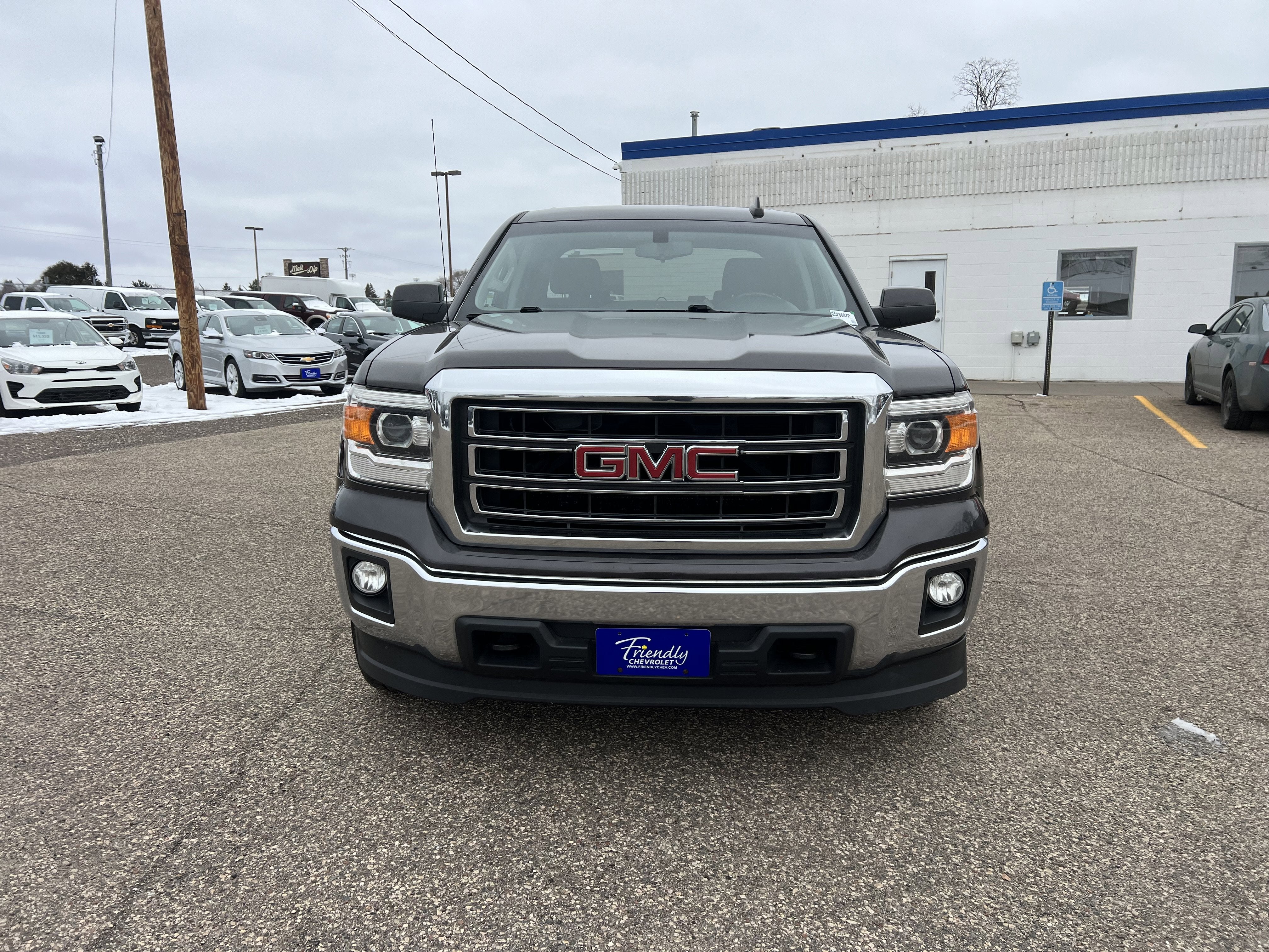 Used 2015 GMC Sierra 1500 SLE with VIN 3GTU2UEC8FG525687 for sale in Fridley, Minnesota