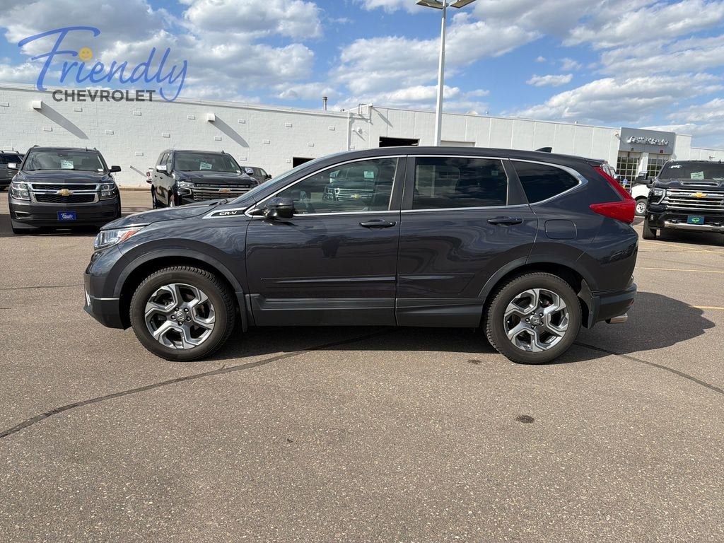 Used 2019 Honda CR-V EX-L with VIN 5J6RW2H80KL003911 for sale in Fridley, Minnesota