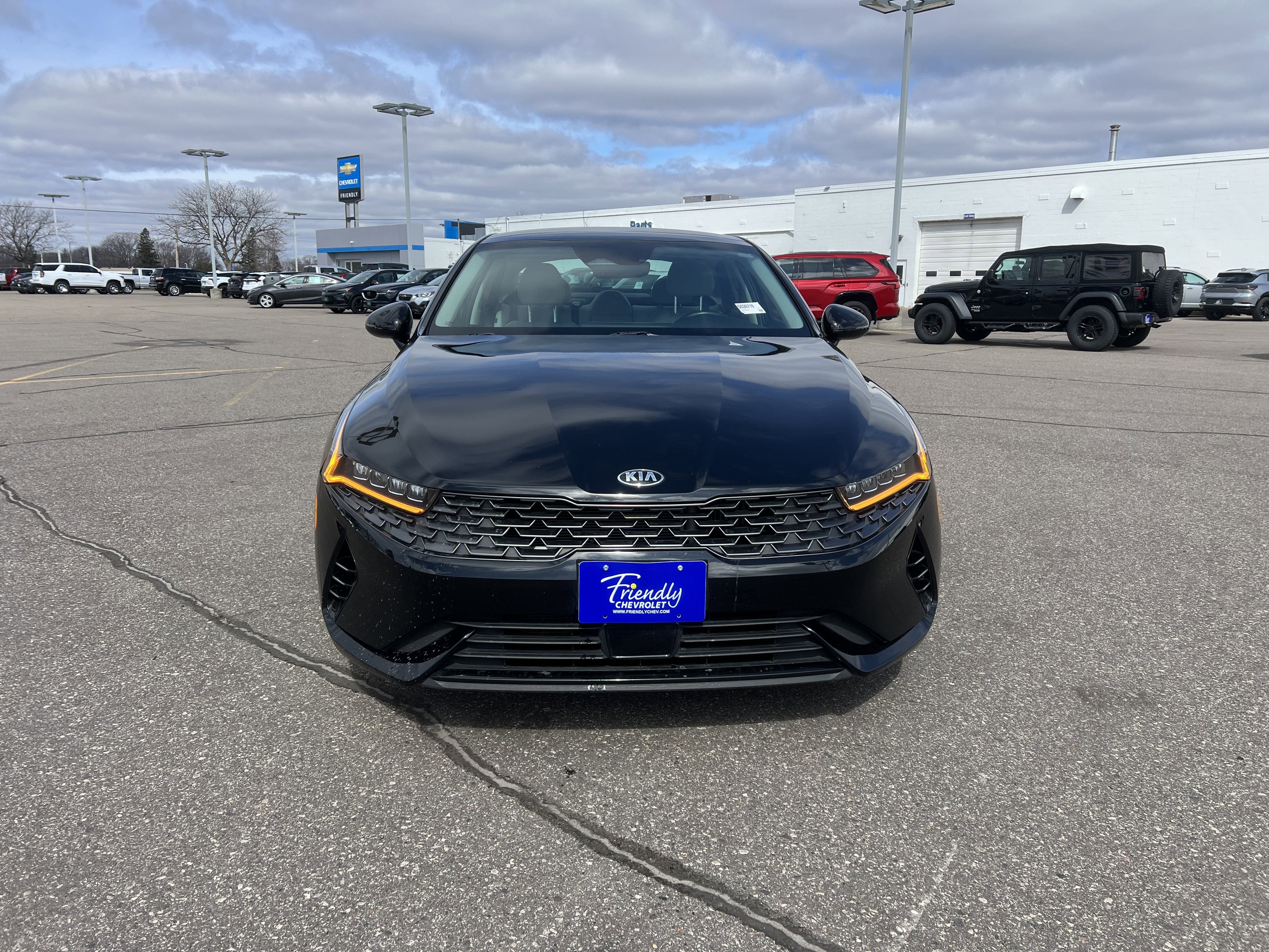 Used 2021 Kia K5 EX with VIN 5XXG34J28MG030719 for sale in Fridley, Minnesota