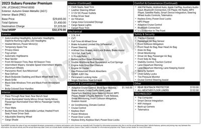 2023 Subaru Forester Premium