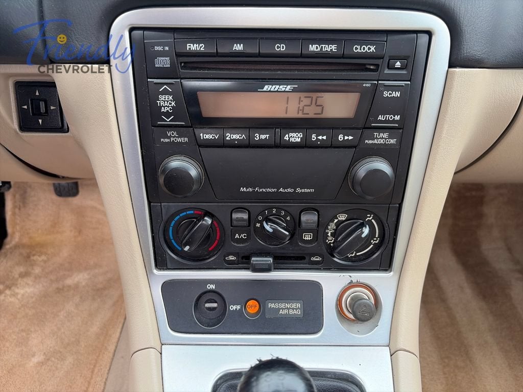 2003 Mazda Mazda MX-5 Miata Cloth