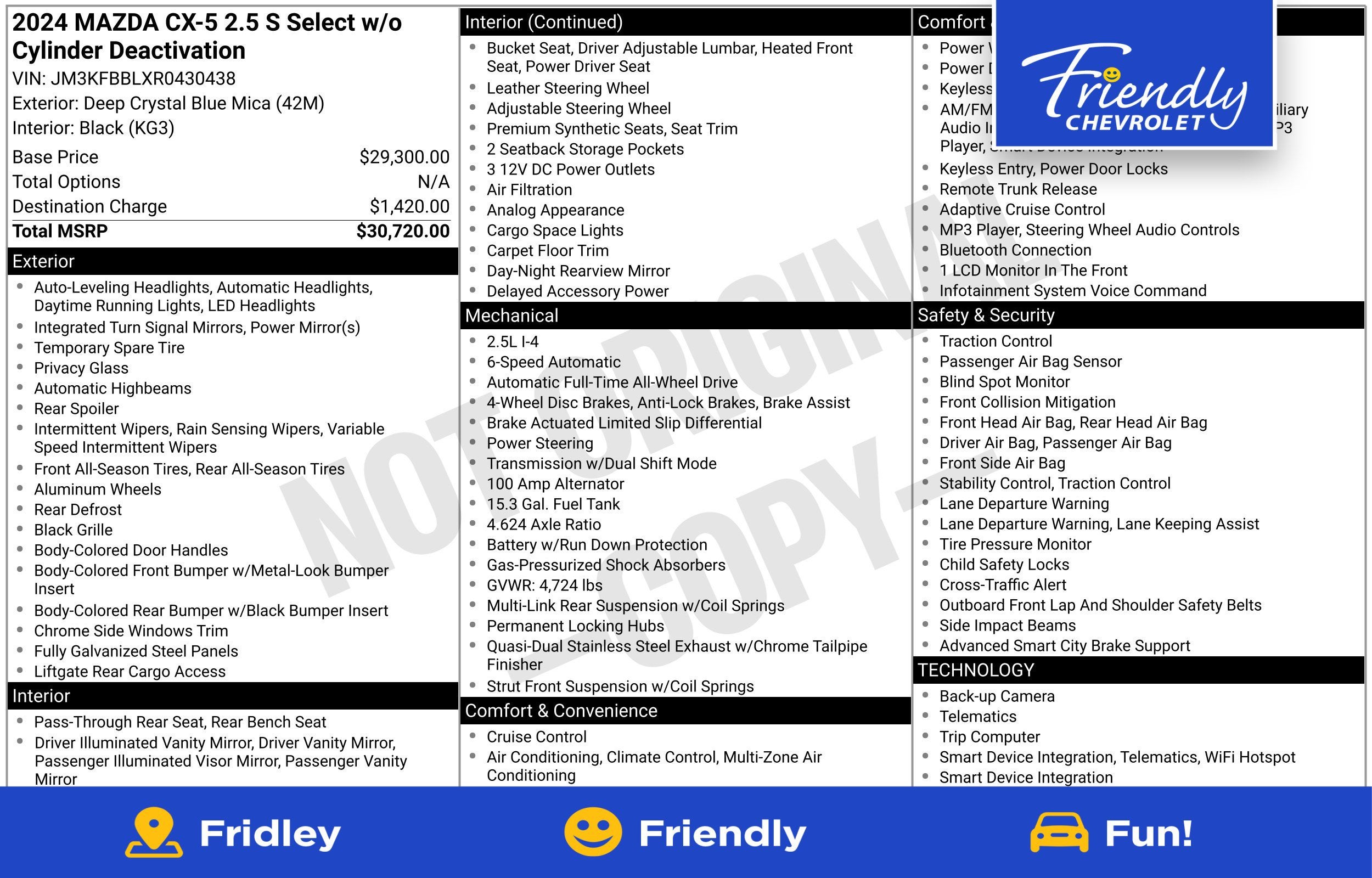 2024 Mazda Mazda CX-5 2.5 S Select