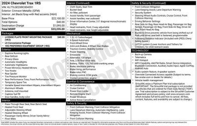 2024 Chevrolet Trax 1RS