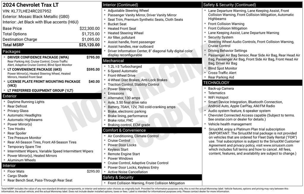 2024 Chevrolet Trax LT