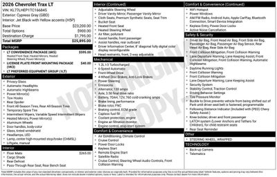 2026 Chevrolet Trax LT