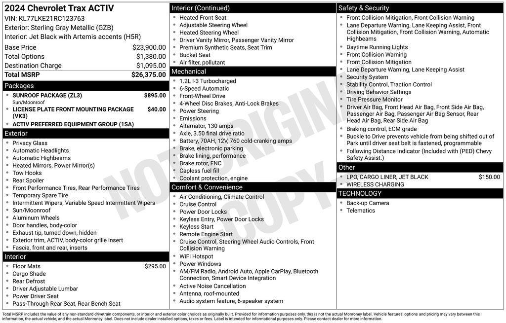 2024 Chevrolet Trax ACTIV