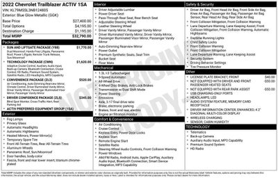 2022 Chevrolet Trailblazer ACTIV