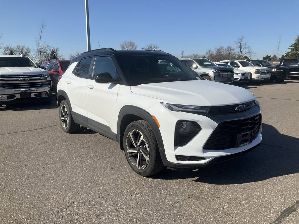 Used 2023 Chevrolet TrailBlazer RS with VIN KL79MUSL8PB066642 for sale in Fridley, Minnesota