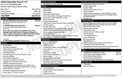 2022 Chevrolet Trax LT