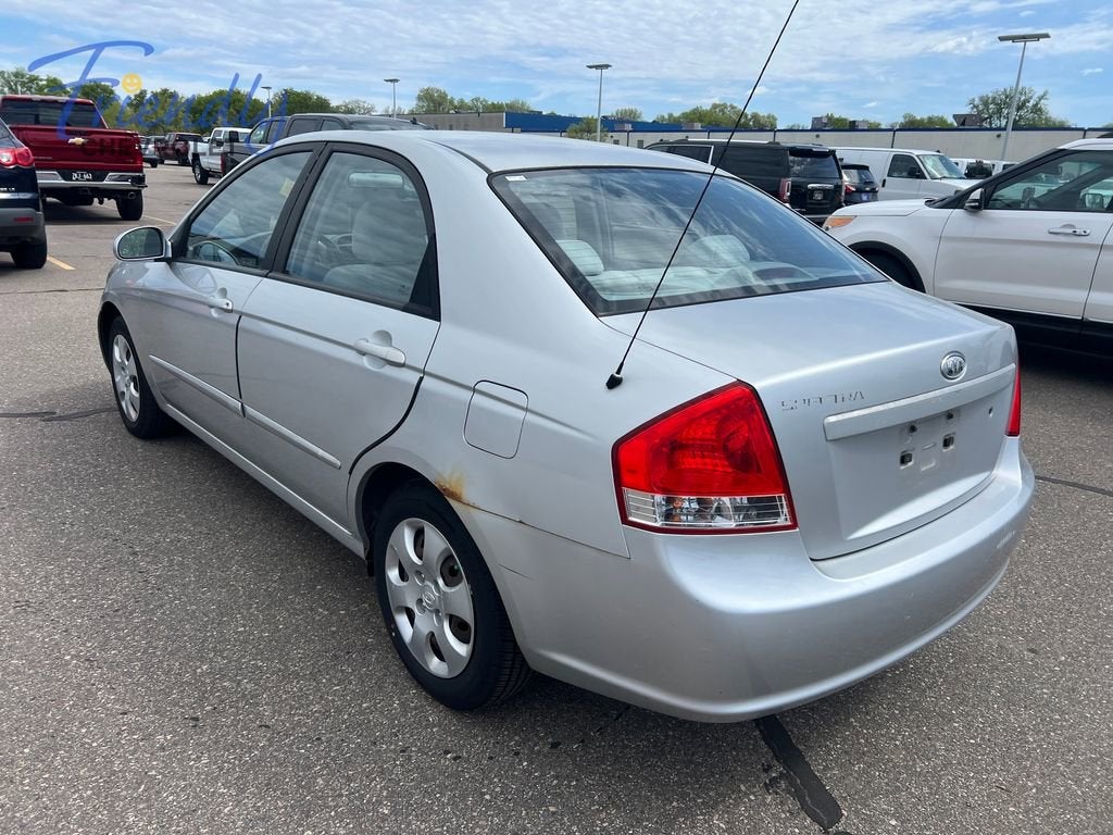 Used 2008 Kia Spectra LX with VIN KNAFE121185500039 for sale in Fridley, Minnesota