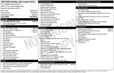 2009 MINI Cooper Hardtop John Cooper Works