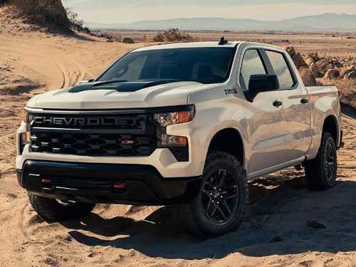 Chevrolet Silverado 1500 in the desert