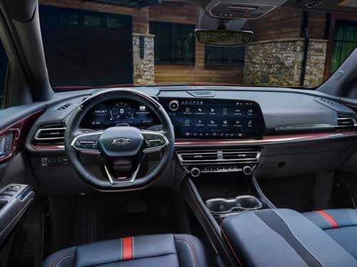 2024 Chevrolet Traverse drivers view