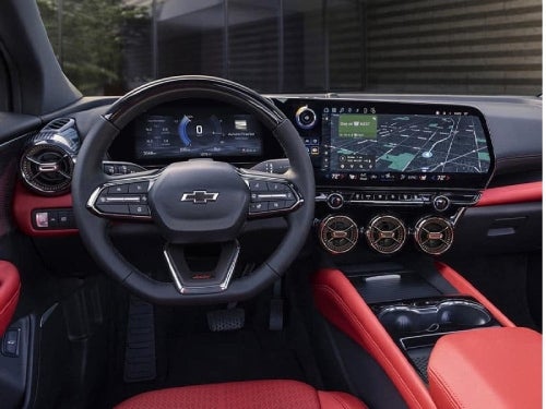 2024 Chevrolet Blazer EV view of dash